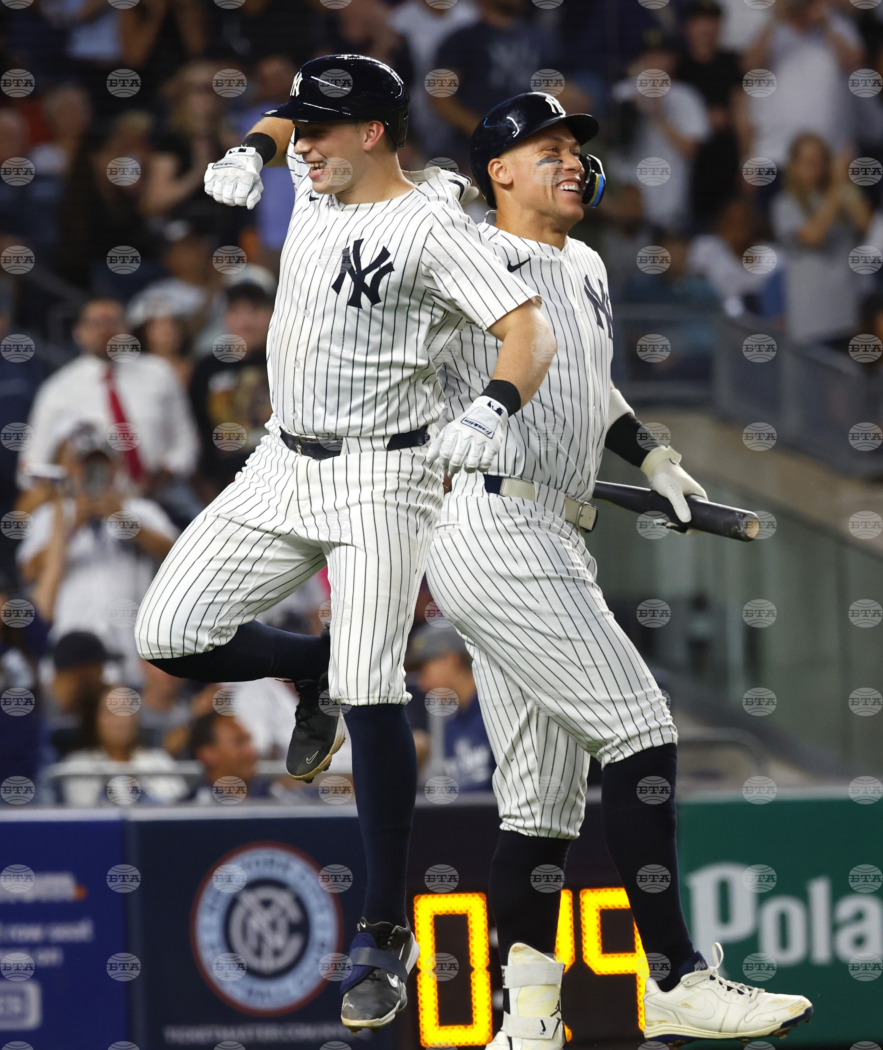 APTOPIX Nationals Yankees Baseball