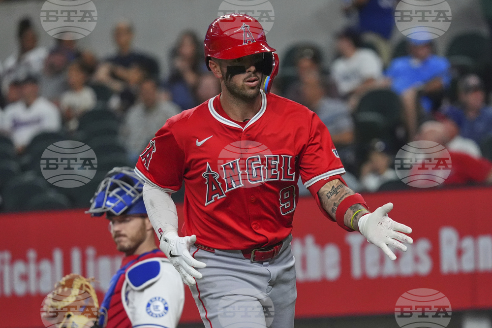 Angels Rangers Baseball
