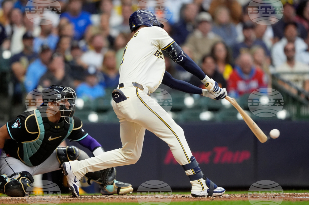 Diamondbacks Brewers Baseball
