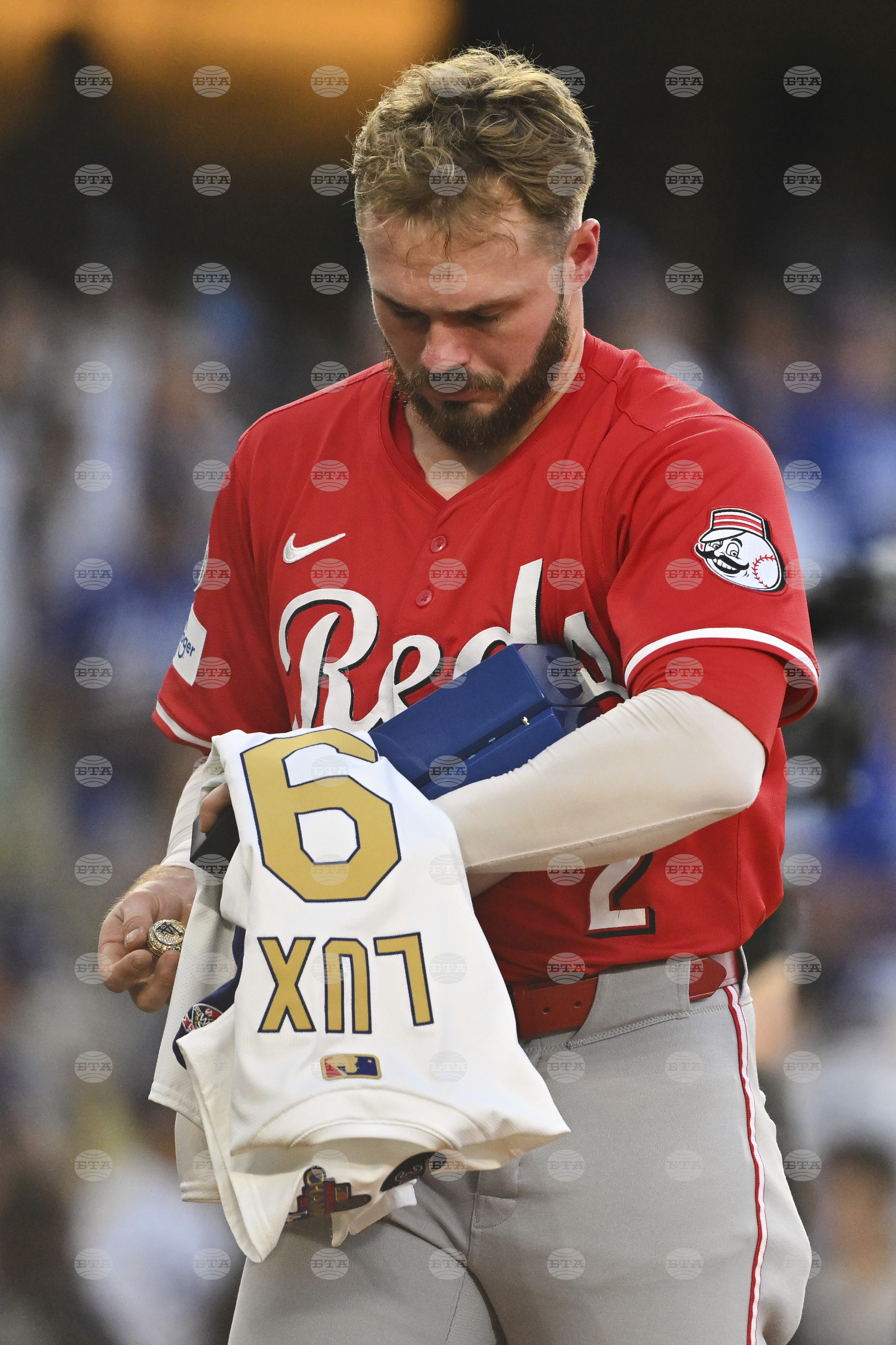 Reds Dodgers Baseball