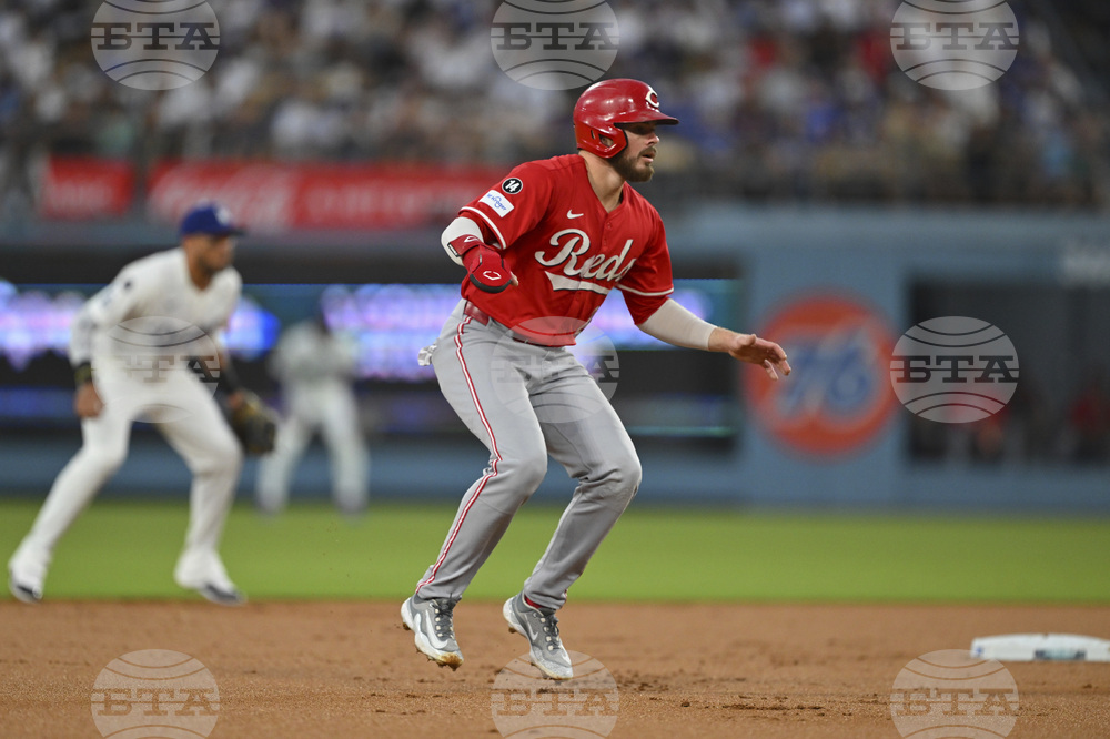 Reds Dodgers Baseball