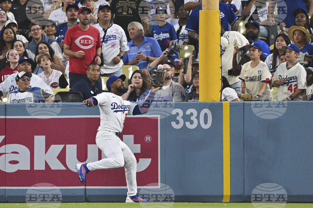 Reds Dodgers Baseball