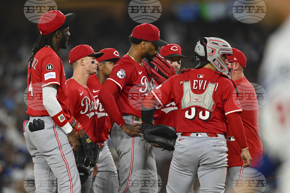 Reds Dodgers Baseball