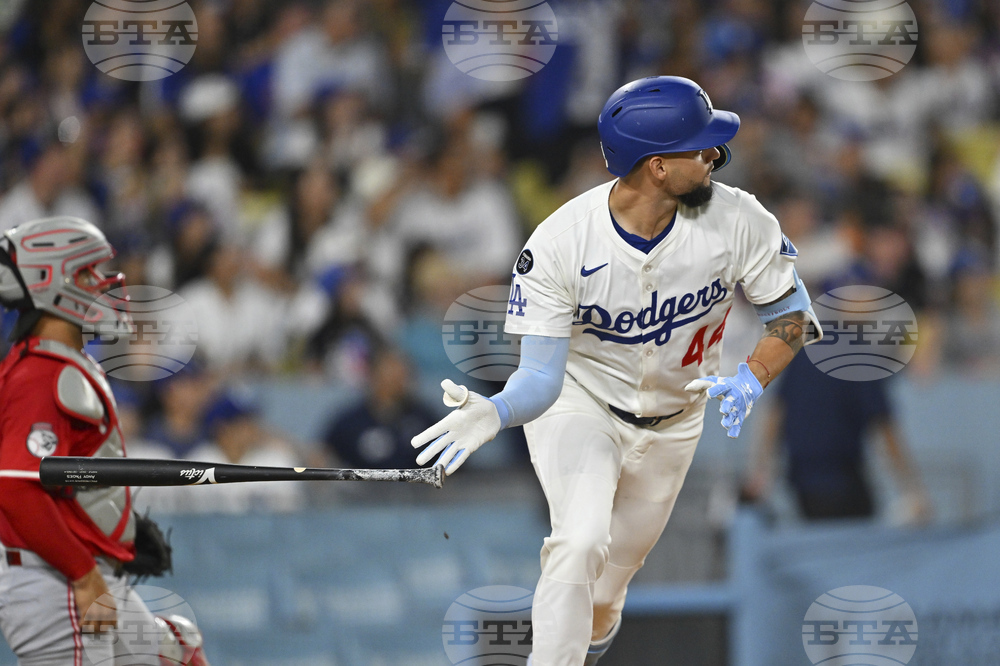 Reds Dodgers Baseball