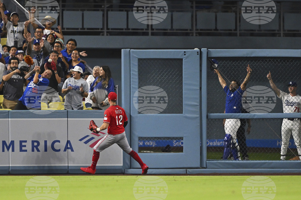 Reds Dodgers Baseball