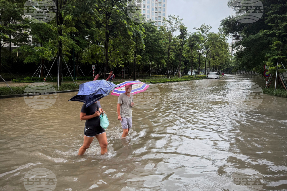 Vietnam Extreme Weather Typhoon Kajiki