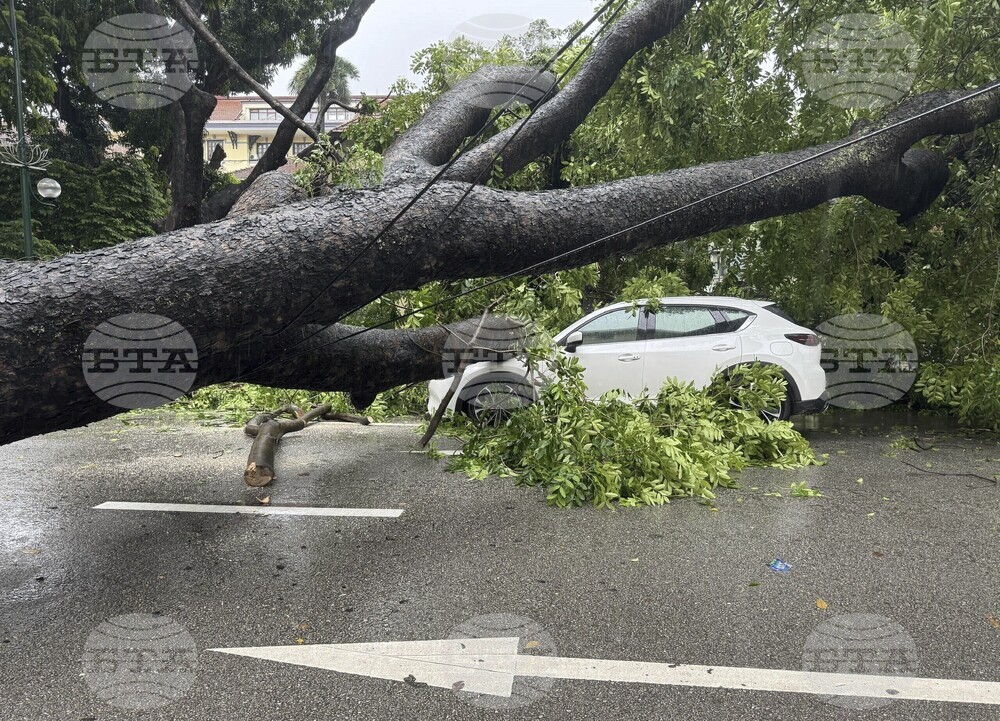 Vietnam Extreme Weather Typhoon Kajiki