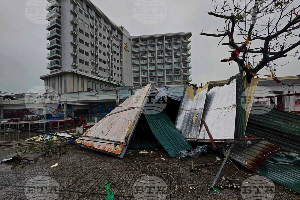 Vietnam Extreme Weather Typhoon Kajiki