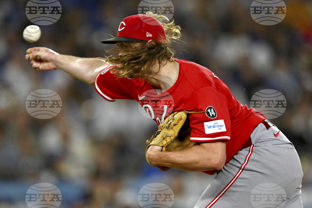 Reds Dodgers Baseball