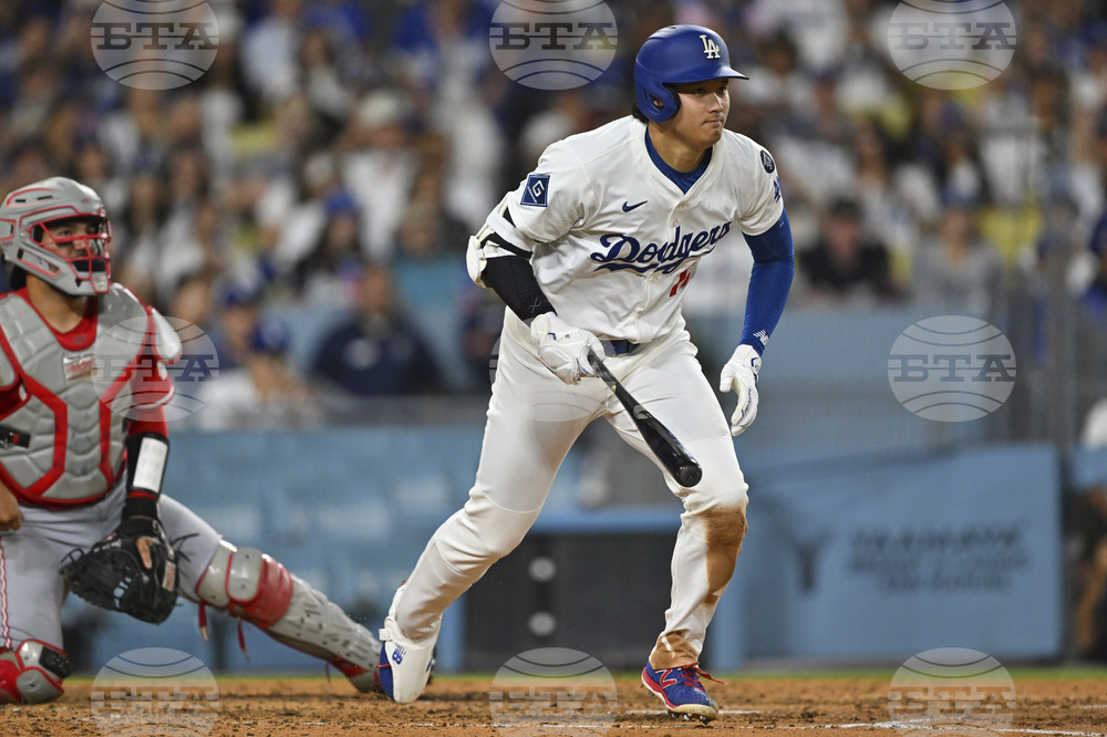 Reds Dodgers Baseball