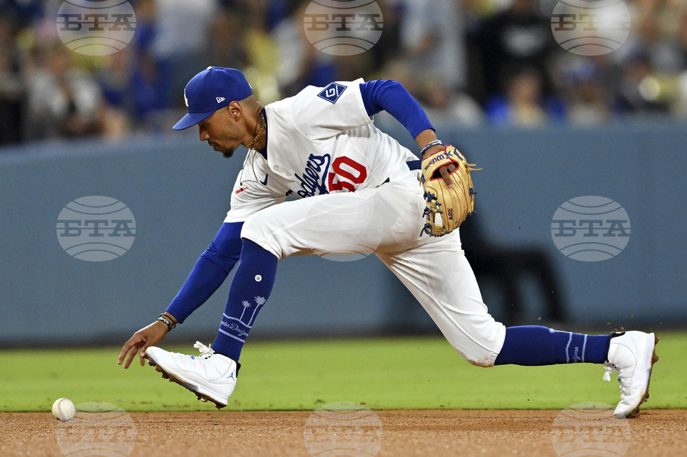 Reds Dodgers Baseball