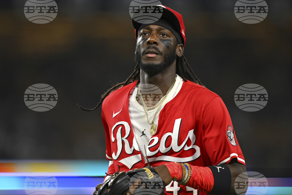 Reds Dodgers Baseball