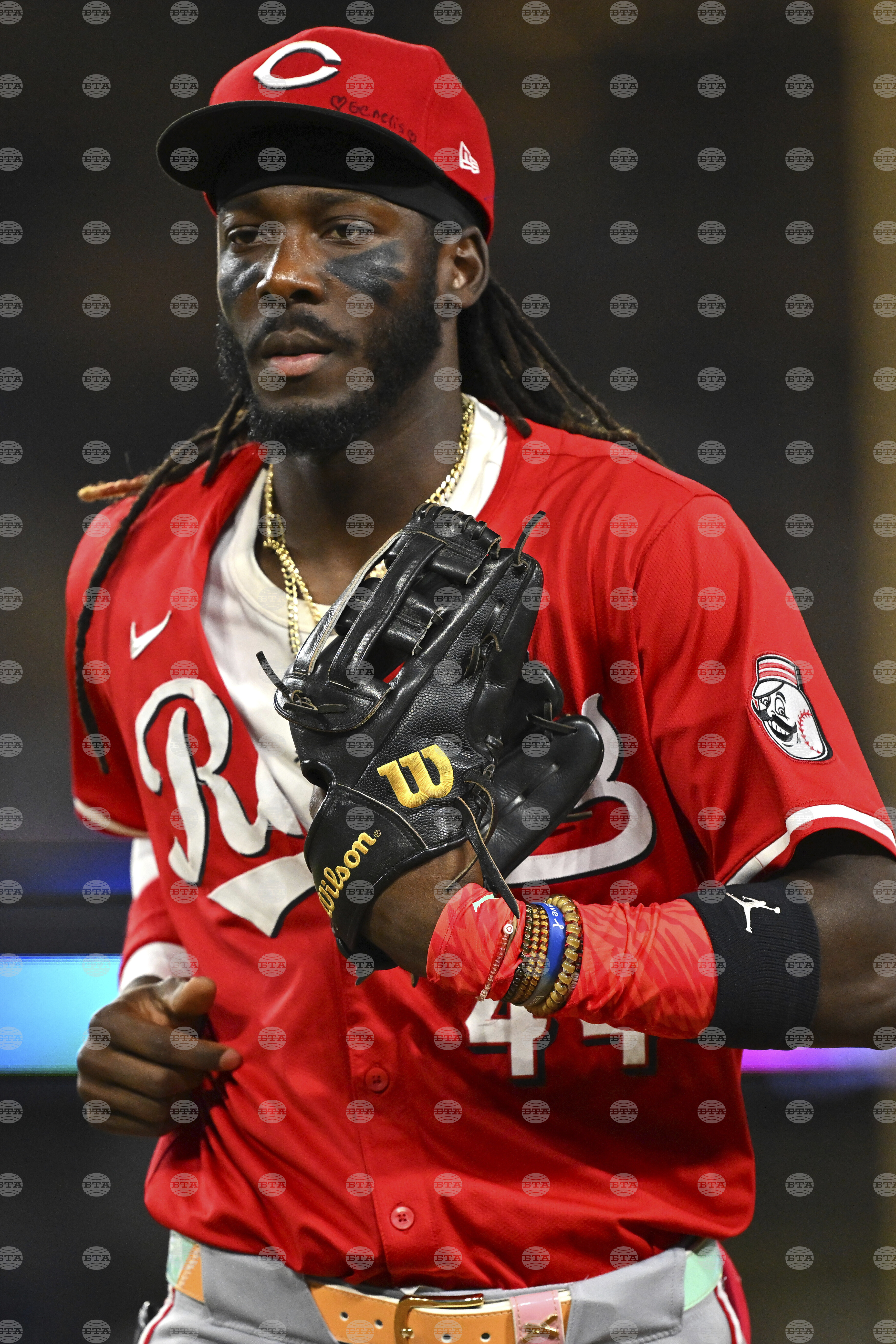 Reds Dodgers Baseball