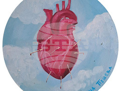 Марина Пъшева показва в изложба, че „Всички сме равни пред страха“. Снимка: Организаторите на изложбата