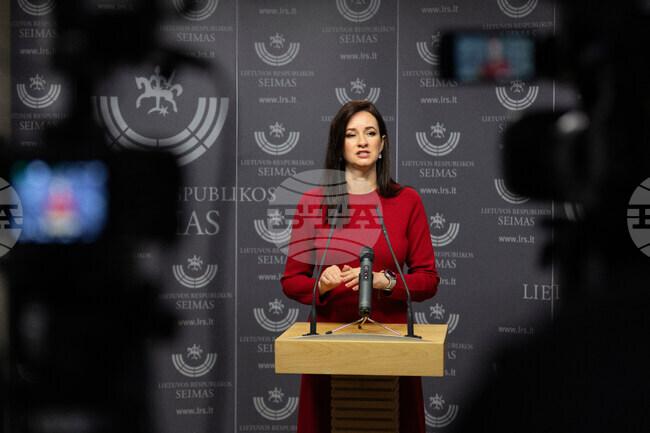 Литва ще сваля контрабандните балони, идващи от Беларус, заяви министър-председателката Инга Ругиниене