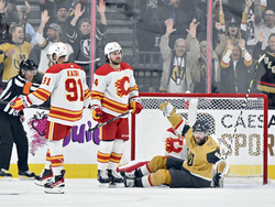 Flames Golden Knights Hockey