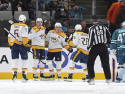 Predators Sharks Hockey