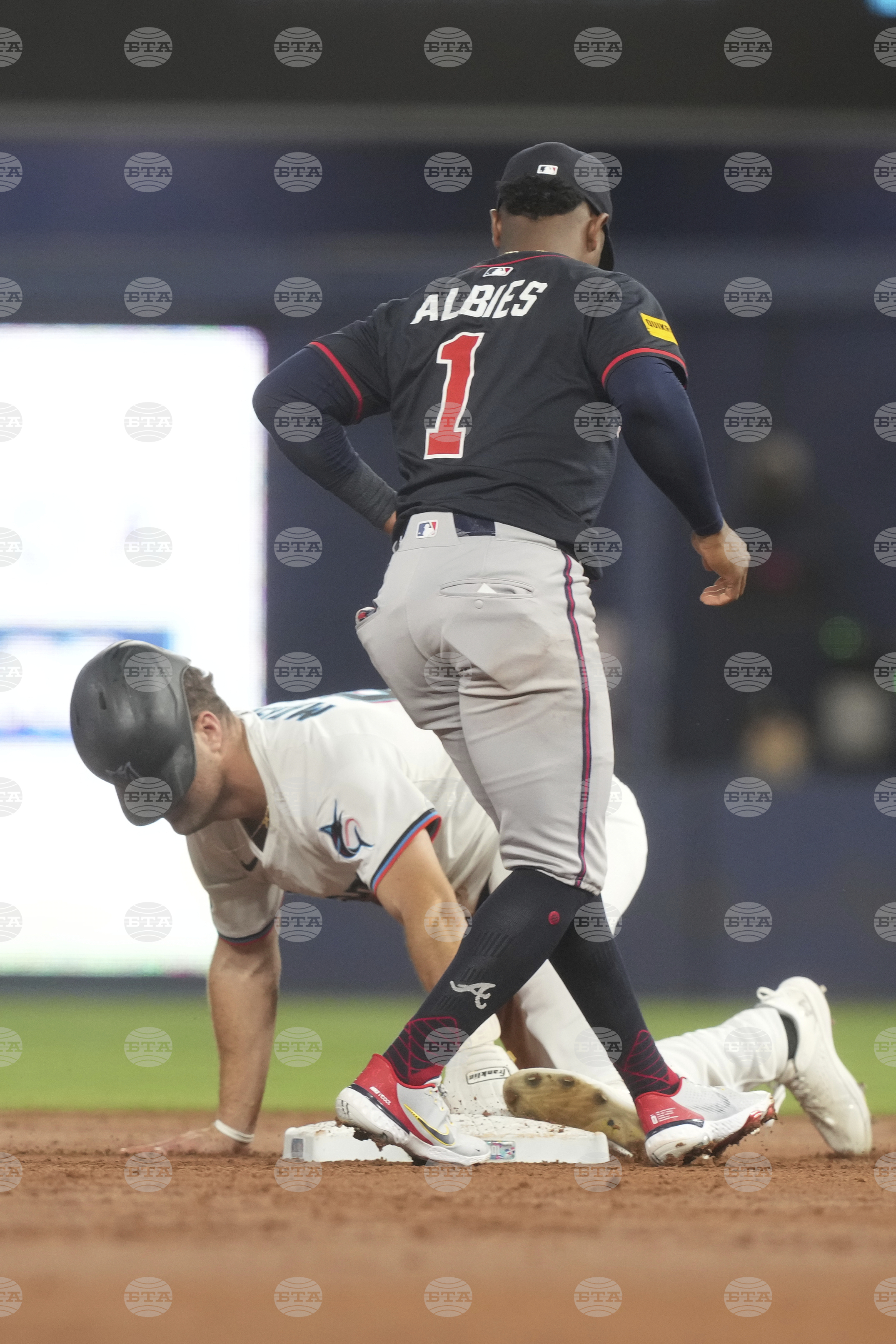 Braves Marlins Baseball