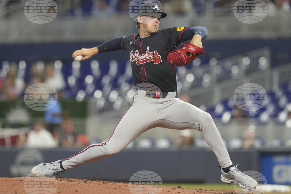 Braves Marlins Baseball
