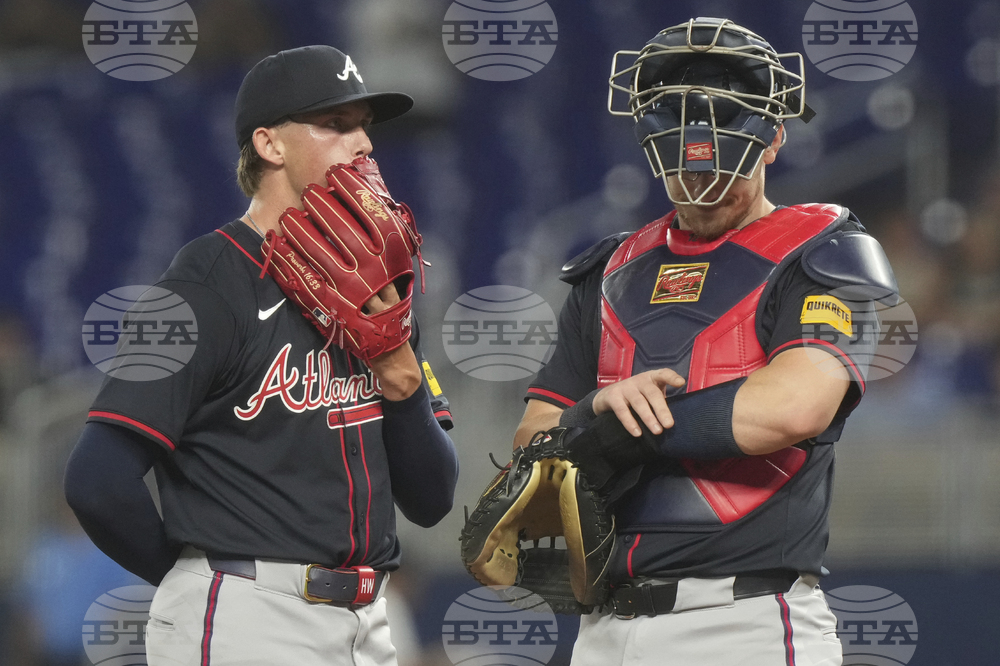 Braves Marlins Baseball