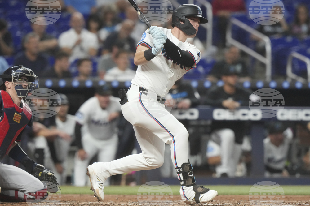 Braves Marlins Baseball