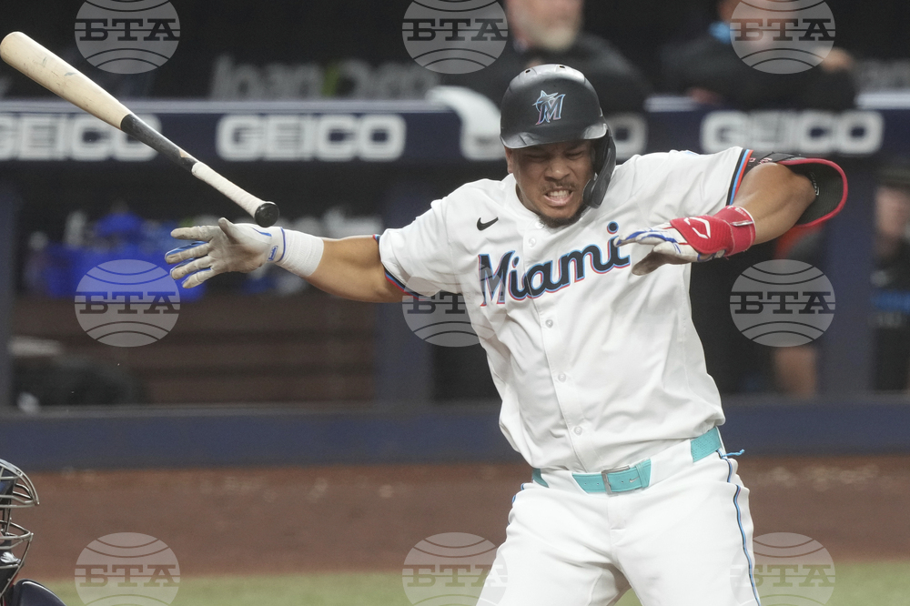 Braves Marlins Baseball