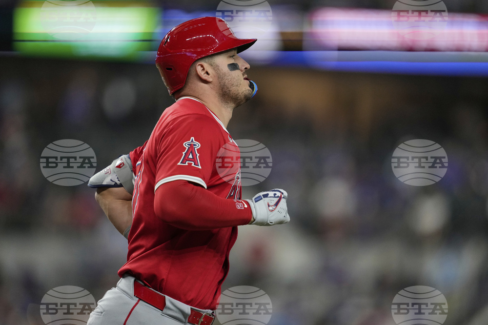 Angels Rangers Baseball
