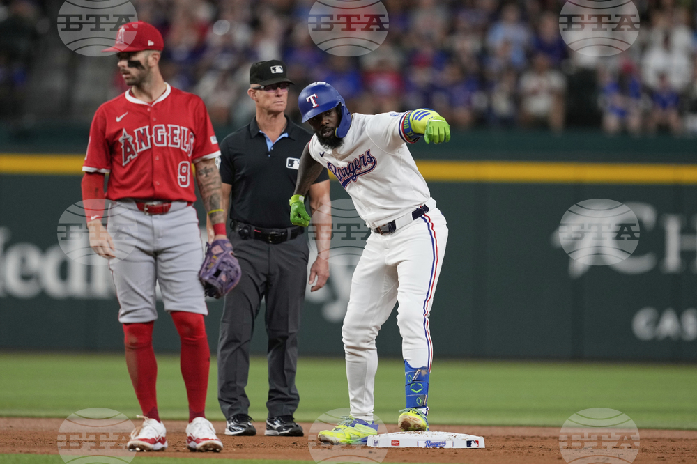 Angels Rangers Baseball