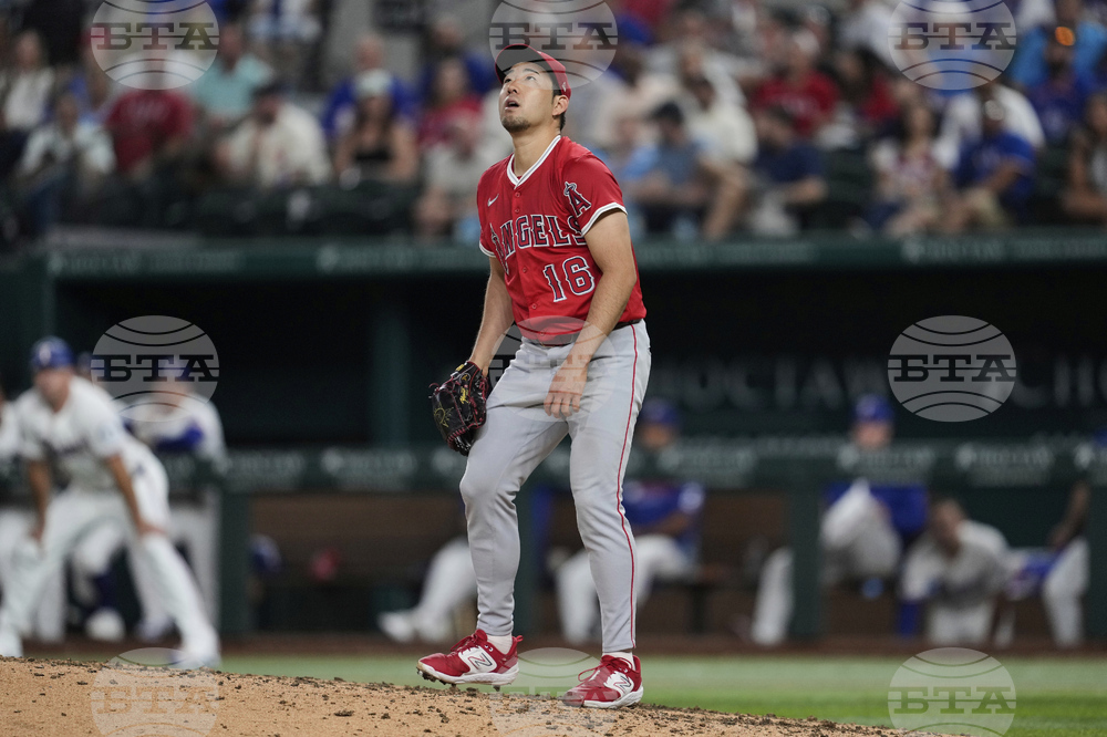 Angels Rangers Baseball