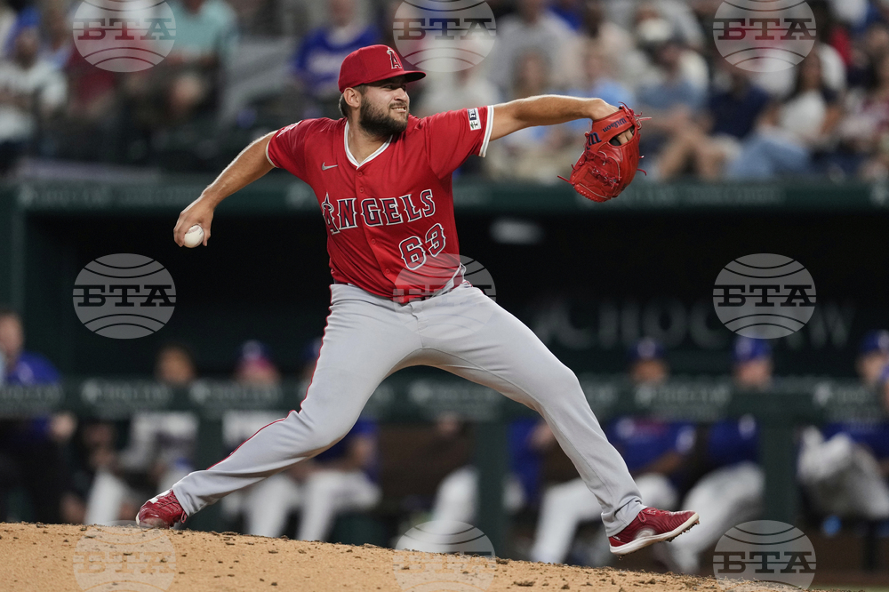 Angels Rangers Baseball