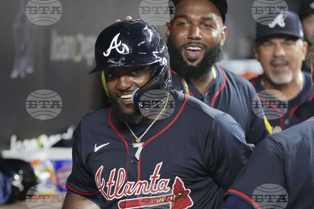 Braves Marlins Baseball