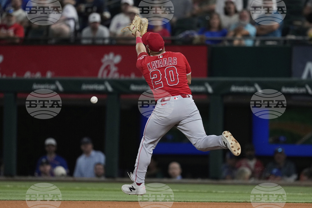 Angels Rangers Baseball