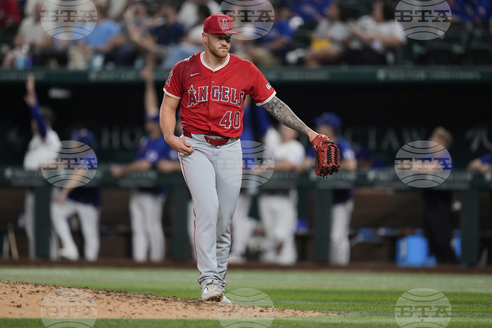 Angels Rangers Baseball