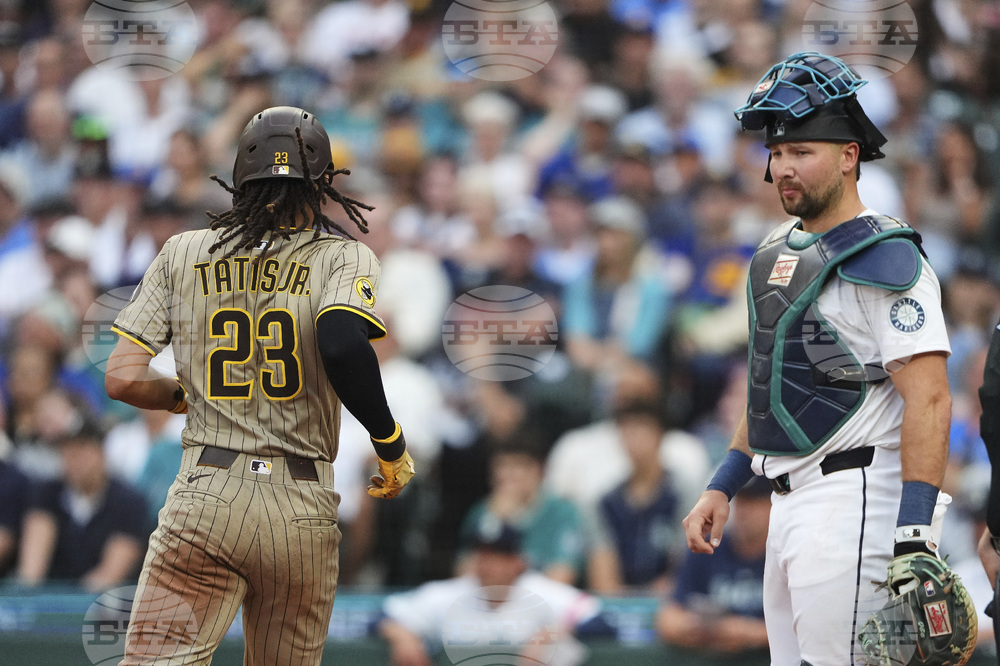 Padres Mariners Baseball