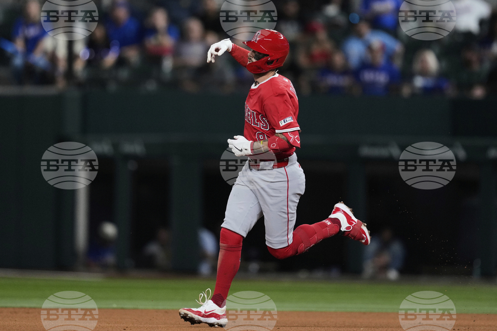 Angels Rangers Baseball