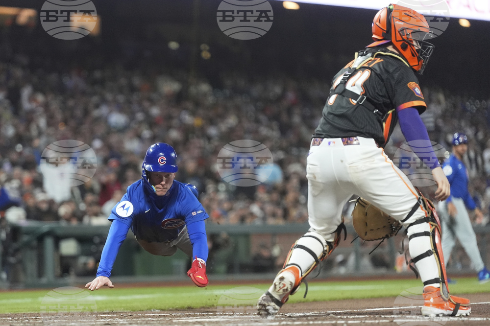 Cubs Giants Baseball