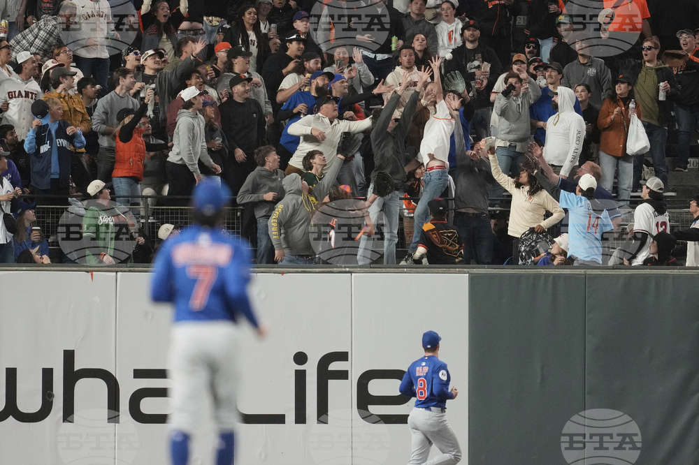 Cubs Giants Baseball