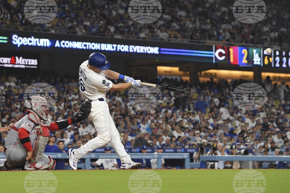 Reds Dodgers Baseball