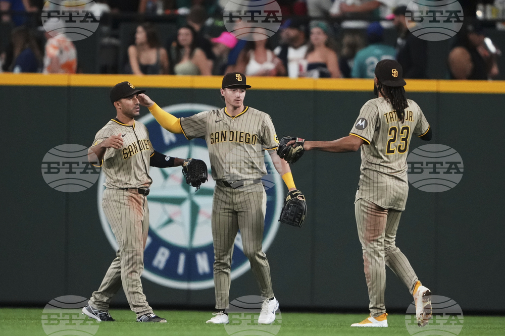Padres Mariners Baseball