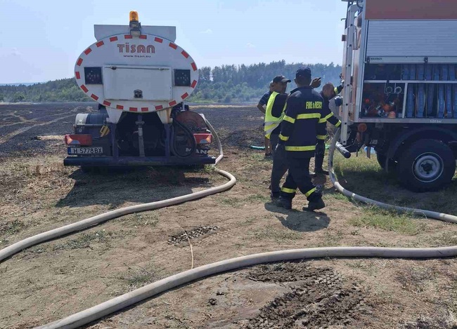 В периода от 7 юли до 11 август Община Шумен е подпомагала РД „Пожарна безопасност и защита на населението“ – Шумен в пет пожара