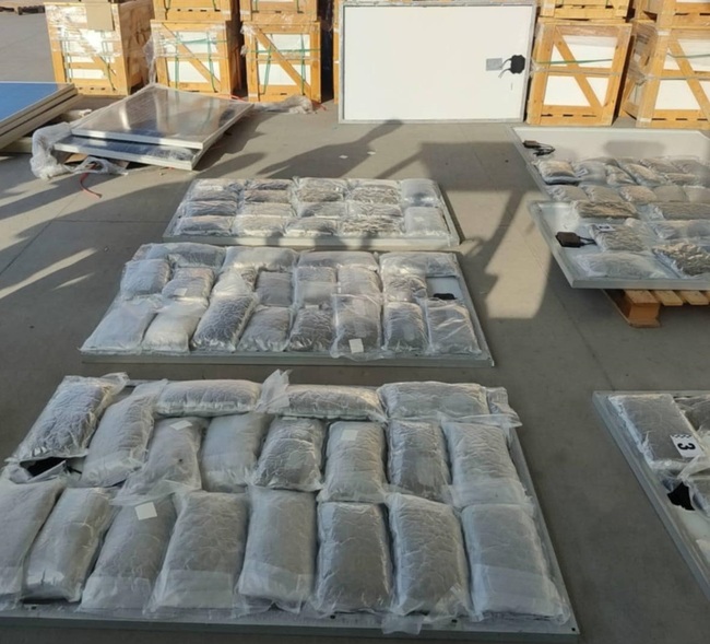 Varna Customs Seizes Nearly 50 kg of Marijuana in Solar Panels