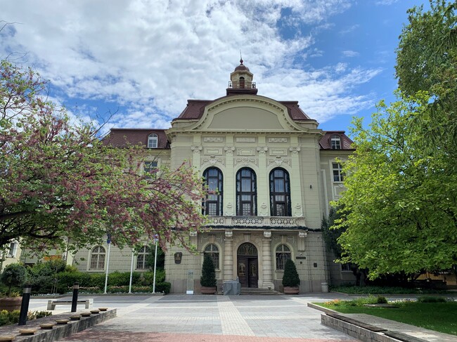 Входната врата на сградата на Община Пловдив ще бъде реставрирана, достъпът се осъществява от страничния вход