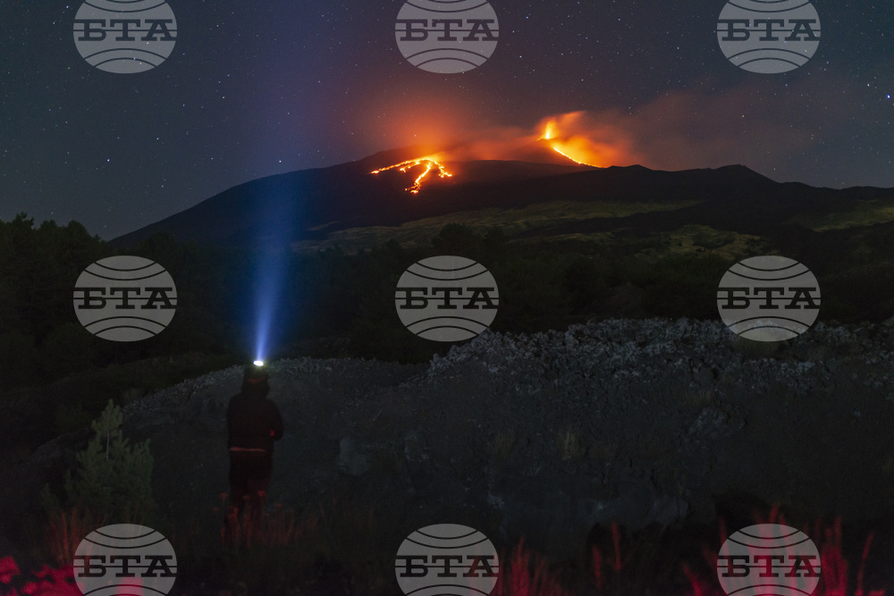 Italy Etna Volcano