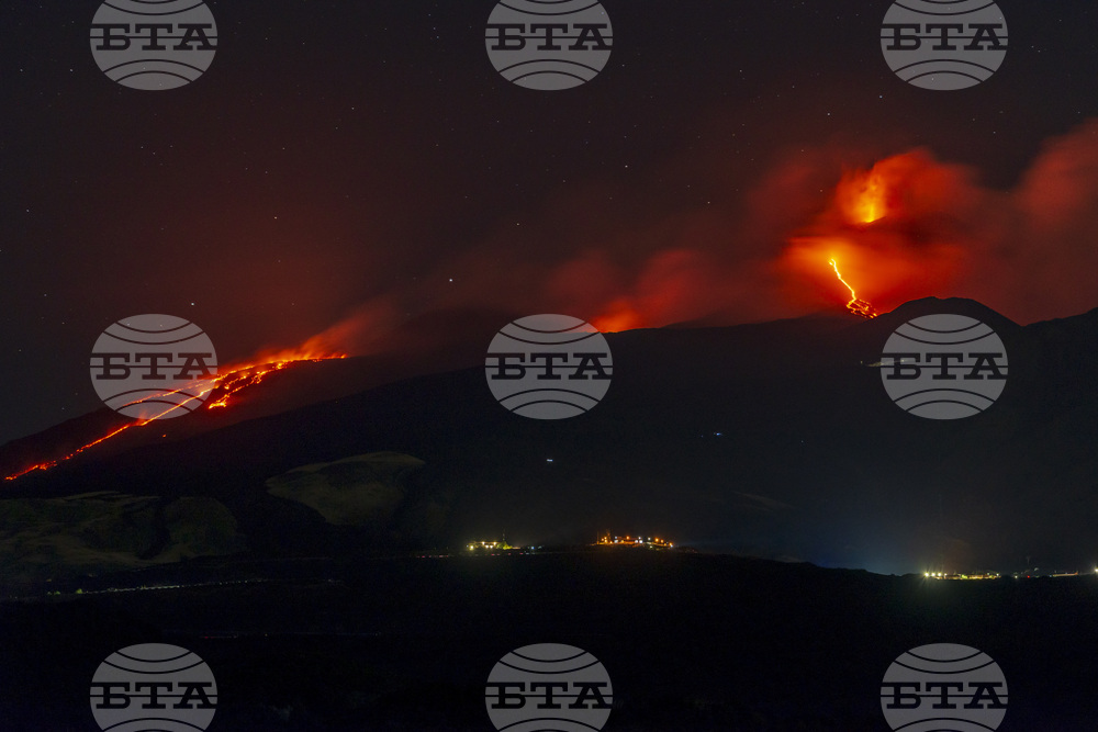 Italy Etna Volcano