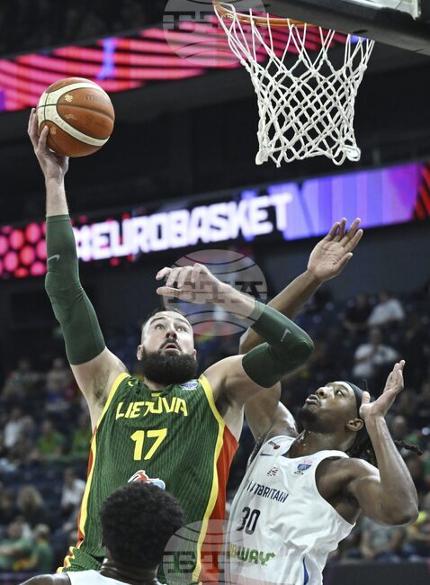 Литва победи Великобритания в мача на откриването на Евробаскет 2025 при мъжете