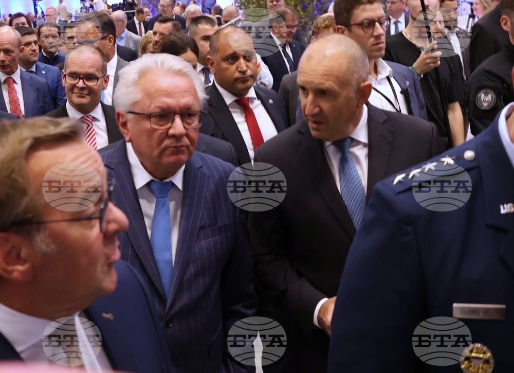 President Rumen Radev Attends Opening of New Rheinmetall Ammunition Plant