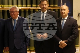 Германия - Румен Радев - Армин Папергер - посрещане - официална церемония