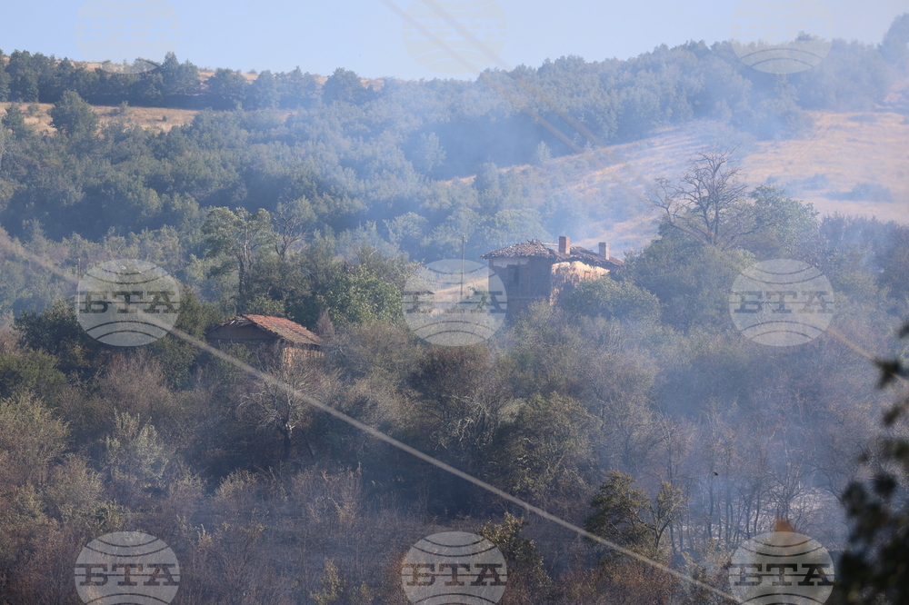 Село Селище - пожар