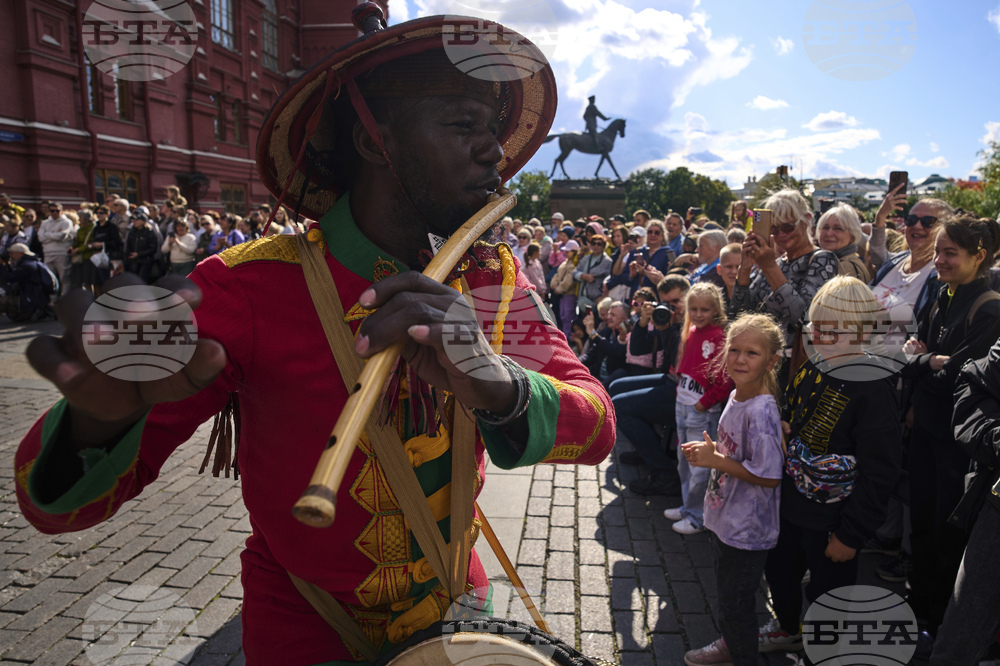 APTOPIX Russia Spasskaya Tower Military Festival
