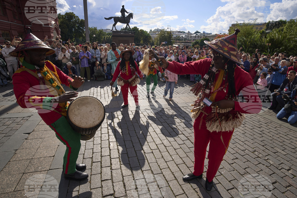 APTOPIX Russia Spasskaya Tower Military Festival
